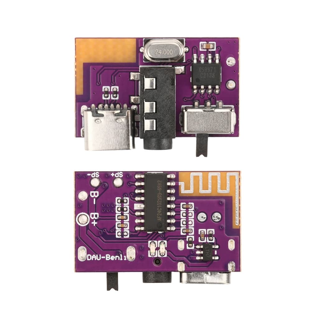 DC3.5V-5V 5W Mono Audio Amplifier Bluetooth Decoding Board Supports TWS Pair TYPE-C