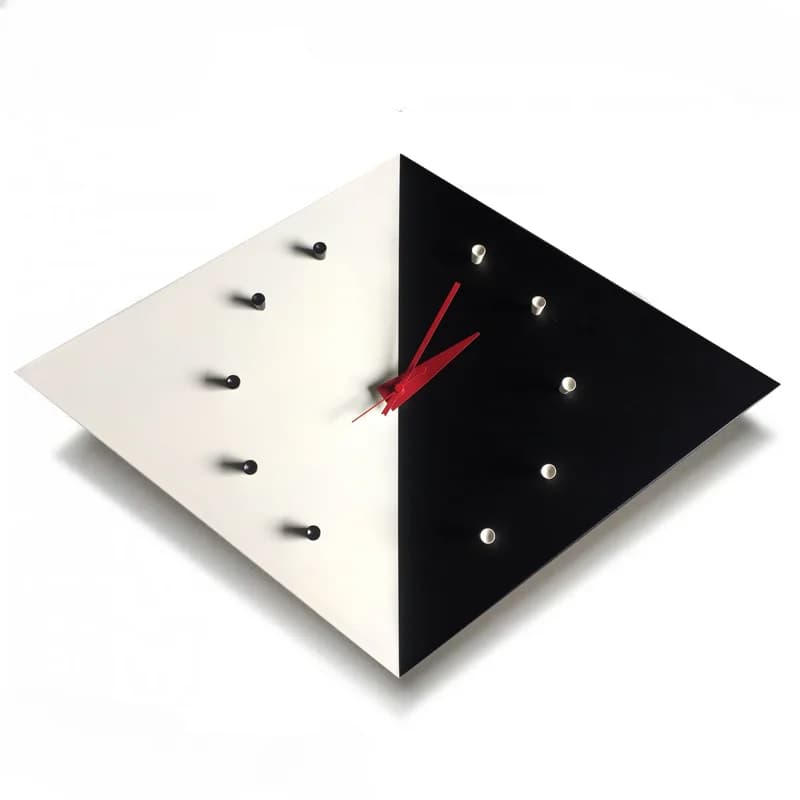 Nelson Kite Wall Clock Modern Simple Creative Metal Wall Clock Steel plate baking paint