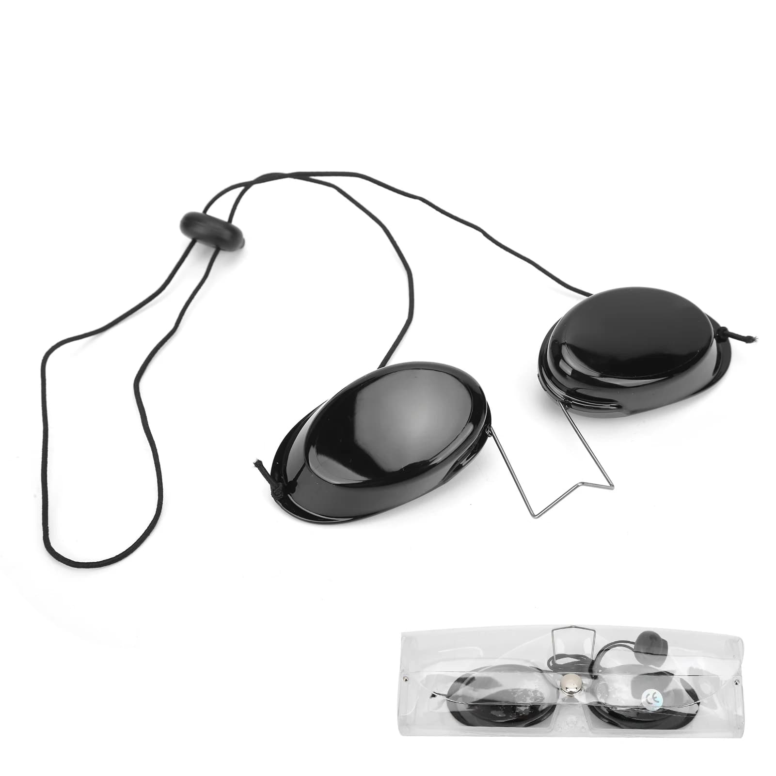 ZK30 Tanning Eyeshields for Laser Ultraviolet Light OPT Goggles Eye Protection Glasses Flexible Nose Bridge protect glasses