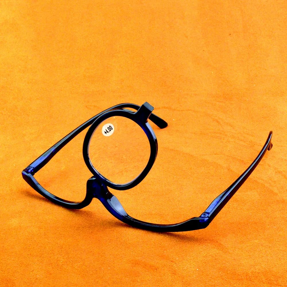 180 Degree Rotating Monocular Makeup Men Women Reading Glasses +1.0 +1.5 +2.0 +2.5 +3.0 +3.5 +4.00