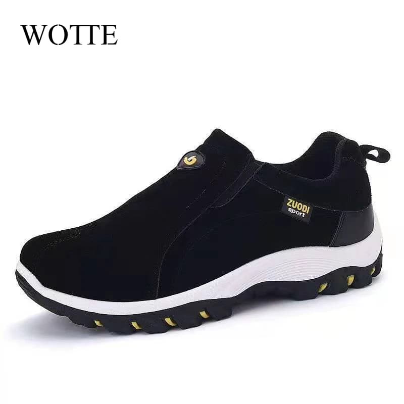 Big Size 48 Men Casual Shoes Slip-on Loafers Lightweight Outdoor Mans Walking Footwear Non-Slip Running Climbing Shoes Sneakers