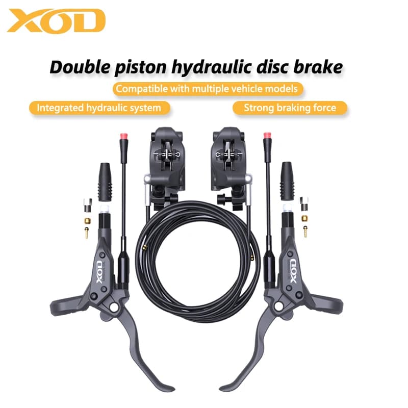 XOD H800/H880 Electric Scooter Hydraulic Disc Brake for KUKirin G2 MAX G2 Master  Multiple Models Electric Scooter Brake