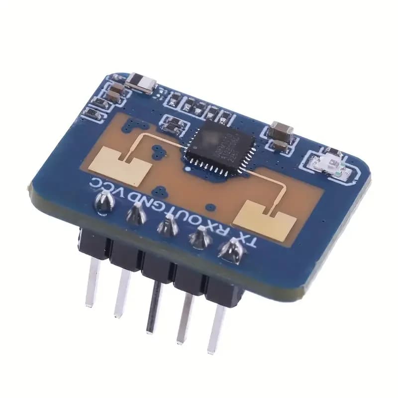 LD2410C 24GHz Human Presence Sensor FMCW Wave Radar Induction Module Body Heartbeat Detection Sensors High Accuracy