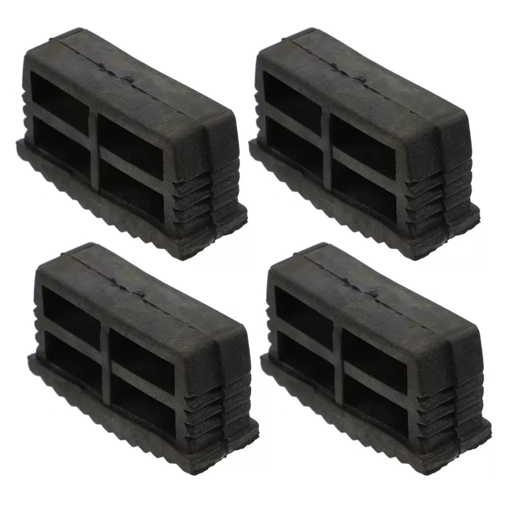 4pcs Non-slip Ladder Feet Rubber Pads Foot Covers Furniture Mat Leg Chair Protectors Cover Accessories Floor Step Cap