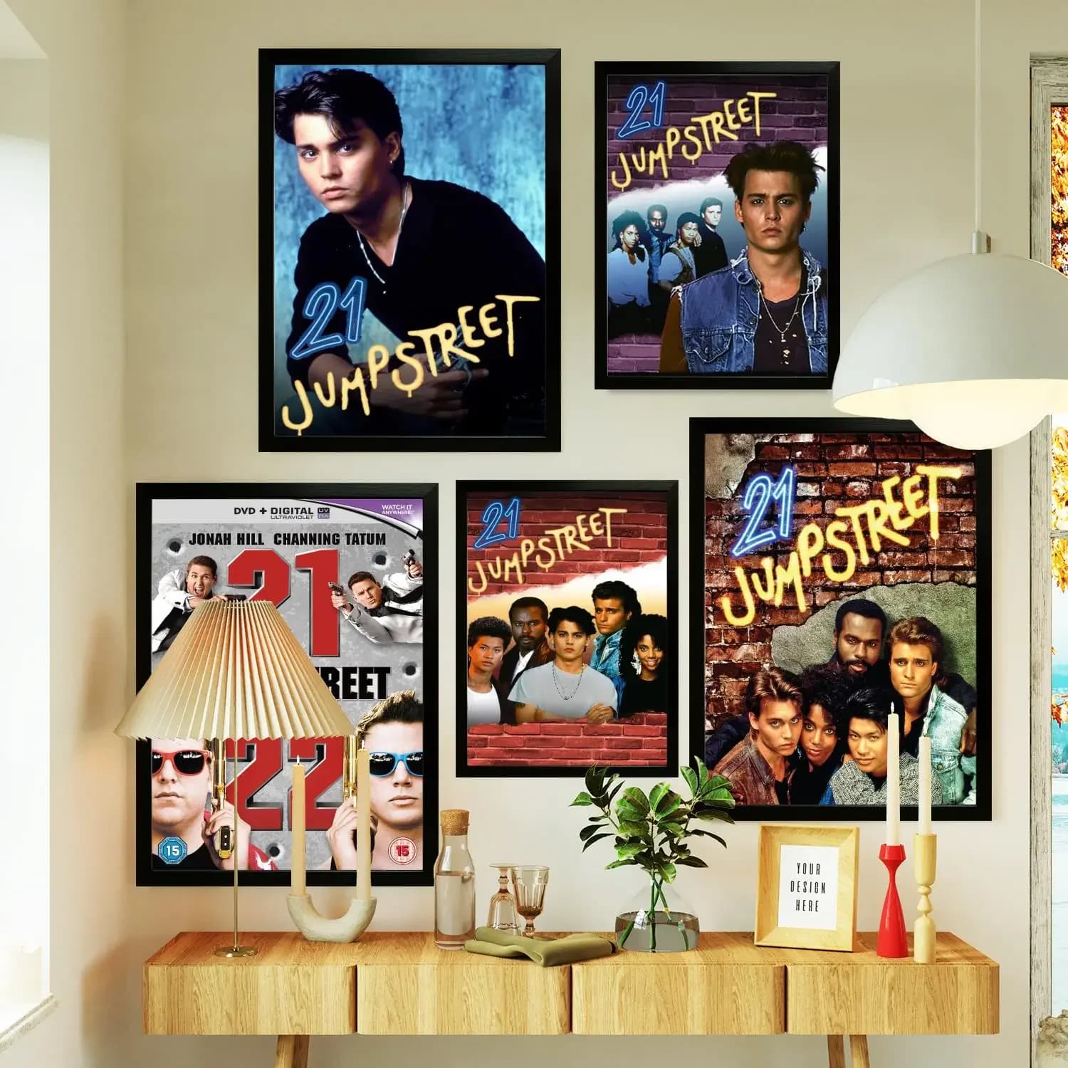 21 jump street poster Poster Prints Wall Art Canvas Painting Poster For Modern Family Living Room Home Decor