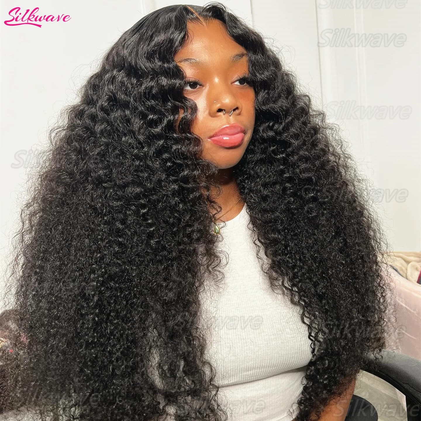 13x6 Hd Lace Frontal Wig Deep Wave 250 Density Curly Human Hair Wigs 100%  Preplucked Water Wave Front Wigs For Women Brazilian