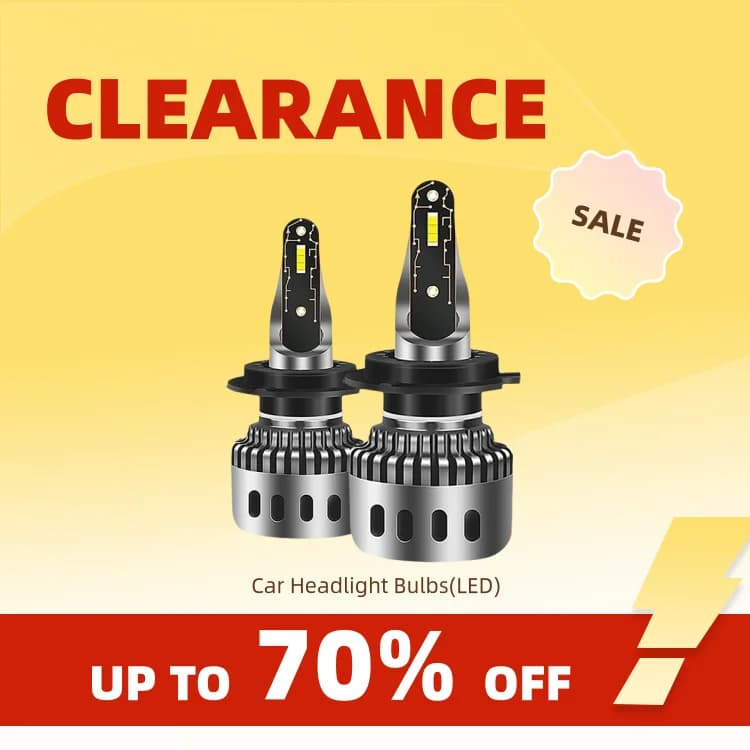 Clearance_2x/1pair Car LED H1 H4 H7 LED Headlights Bulbs Canbus H8 H11 9005 Hb3 9006 Hb4 6000k LED Auto Driving Fog Lamp Headlam