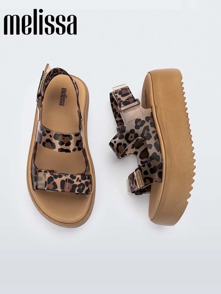 Women's Muffin Shoes Fashion Ladies Thick Soled Casual Print Sandals Adult Casual Beach Shoes Female Size 35-40