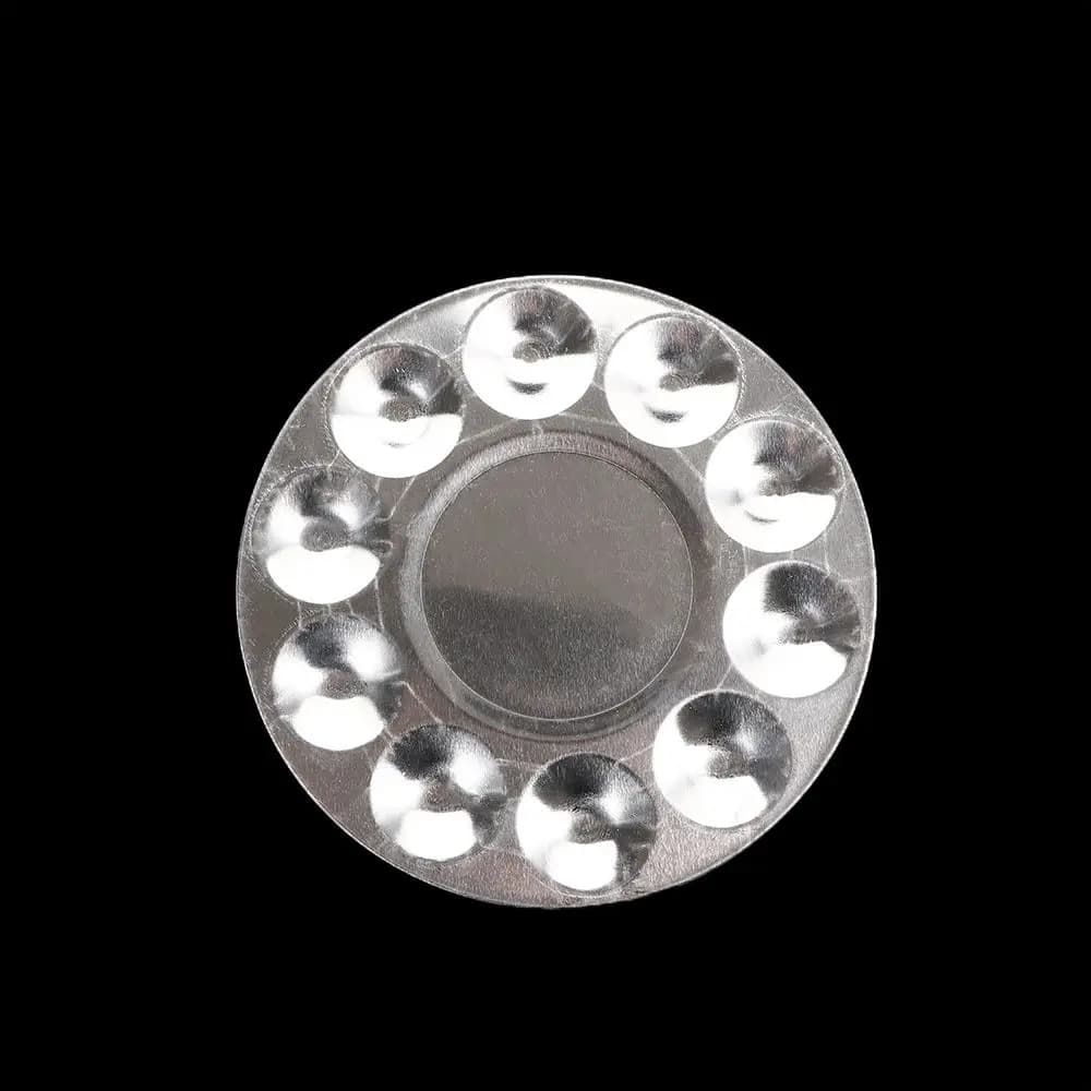 Art Aluminum Artist Draw Round Craft Tray Palette Paint Tray Painting Supplies
