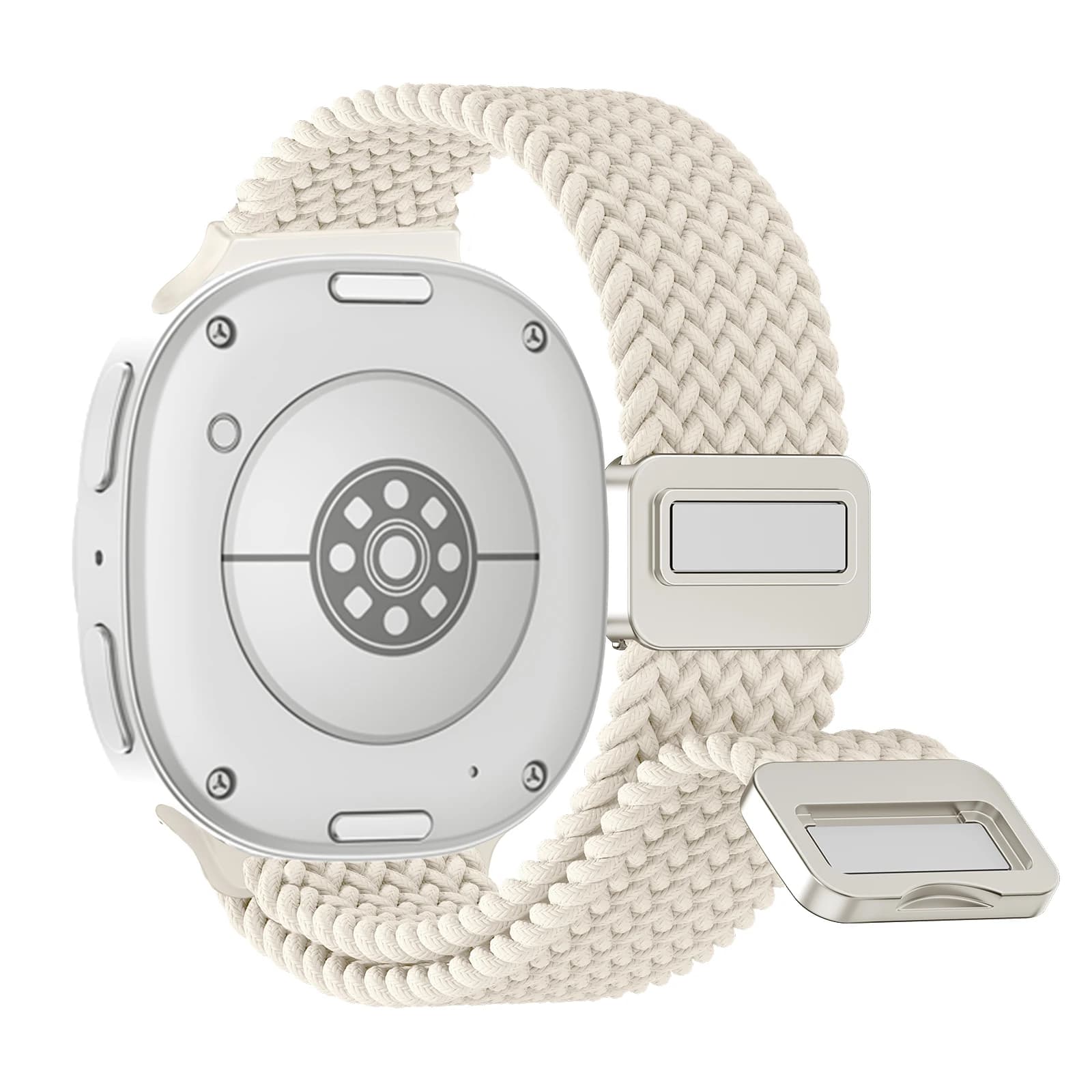 Magnetic Braided Band For Samsung Galaxy Watch 8 Strap 44mm 40mm Nylon Bracelet correa pulseira belt Galaxy Watch 8 classic 46mm