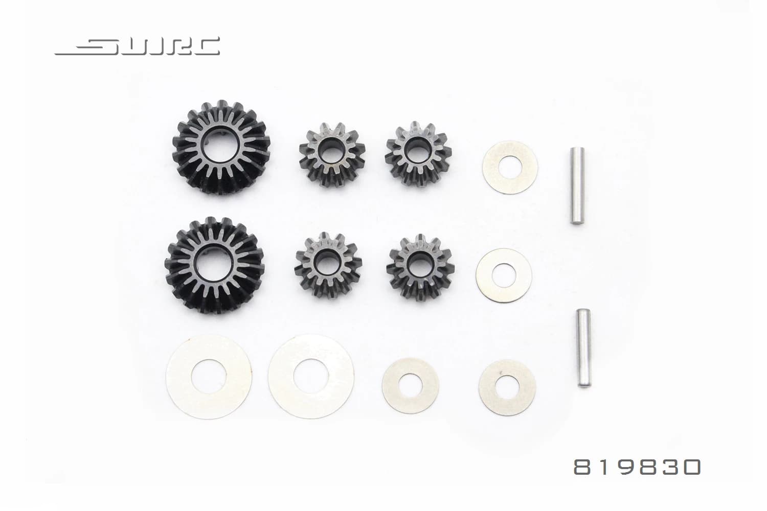 SNRC 819830  1/8 RCAccessories 1:8 RC CAR CNC MACHINED PLANETARY GEAR ASSEMBLY - STEEL