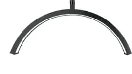 23inch Half Moon Light 36W 3200K-5600K Eyelash LED Floor Light Adjust Angle Eyelash Extension Lamp for Beauty Skincare Eyebrows