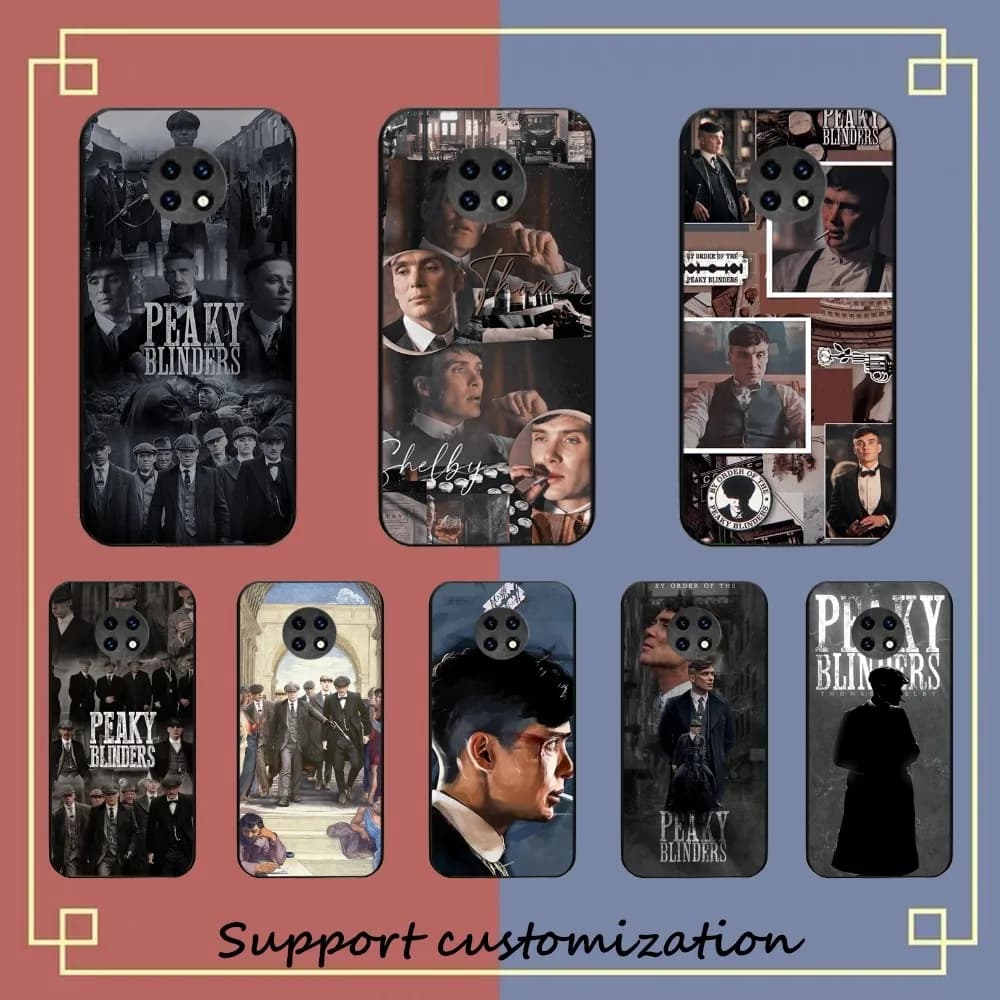 Thomas S-Shelbys Phone Case For Redmi Note 4 X 5 A 6 7 8 T 9 9S 10 11 11S 11Epro Poco M3 pro