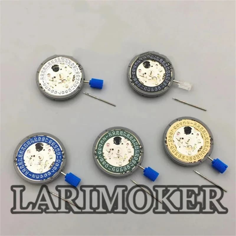 LARIMOKERC NH35 Movement High Accuracy Mechanical AutomaticWrist Watch White Black Blue green Date Set Wristwatch 3.0clock Crown
