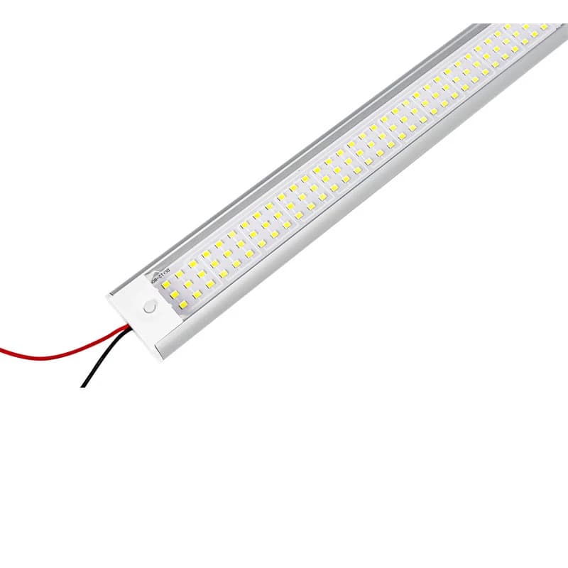 2Pcs 12-80V 108 LED  Car Interior Reading Lamp Roof Ceiling Lamp High Brightness Cabin Lights For Van Truck RV Boat Camper Light