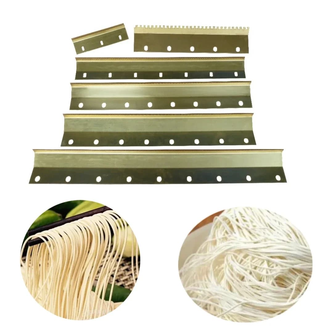 Copper Comb Durable Accurate Hakka Noodle Noodle Scraper Comb for Instant Cup Noodle Machine