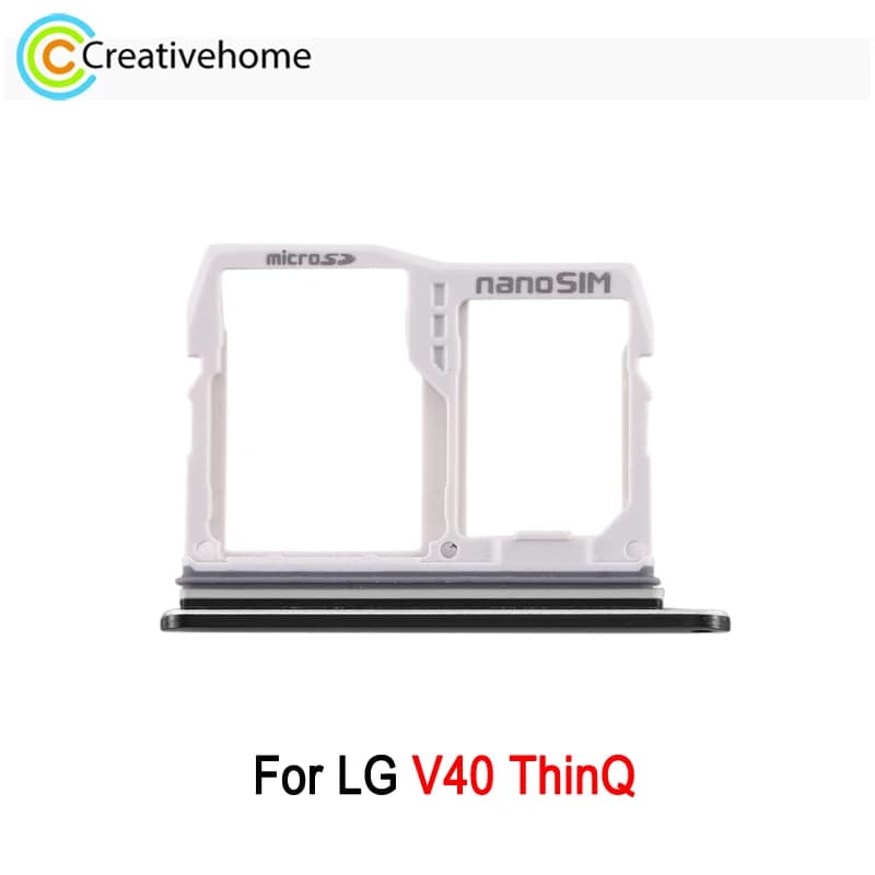 For LG V40 ThinQ SIM Card Tray + Micro SD Card Tray Replacement Part