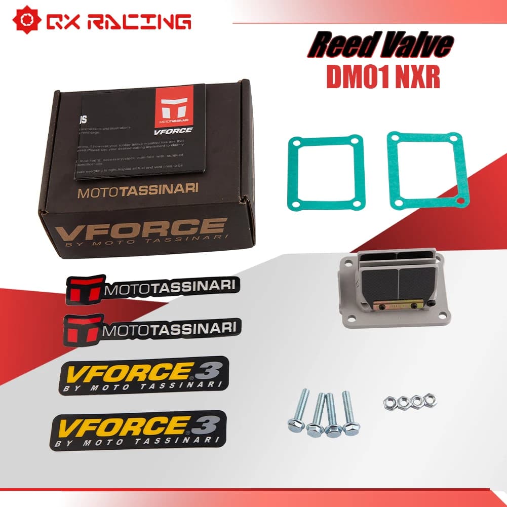 Motorcycle Accessories V-Force Carbon Fiber Reed Valve DM01 NXR Kit For HONDA CR125 NSR 1987-2000 2002 V Force Delta