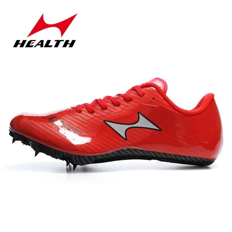 Health Breathable  Men Track Field 100 400 Meter Light Sprint Spikes Professional Full-length Nail KM Running Sneakers