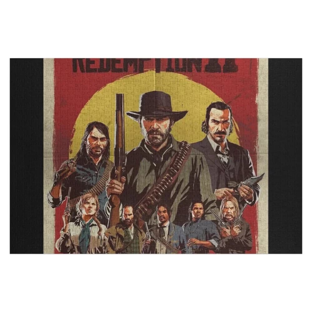 RDR II Jigsaw Puzzle Personalized Wooden Animal Animal Children Puzzle