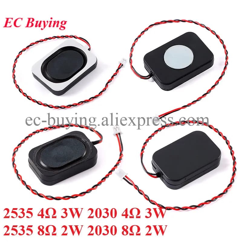 3525 2030 4 ohm 3w 8 ohm 2W Speaker 2535 3020 Cavity 4Ω 8Ω 2 3 Watt BOX Bluetooth-compatible Audio Speaker for Notebook Computer