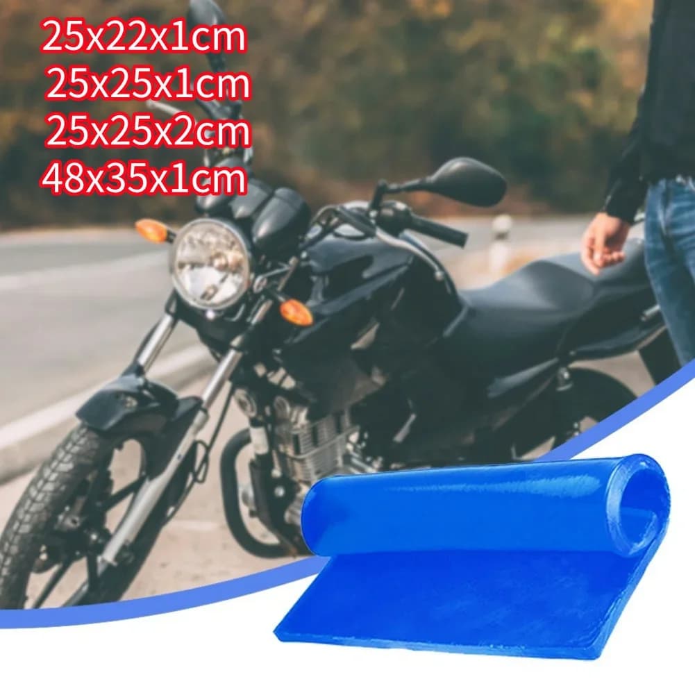 DIY Motorcycle Seat Gel Pad Shock Absorption Mat Soft Cushion For Motorcycle Car Chair Cushion Motorcycle Accessories