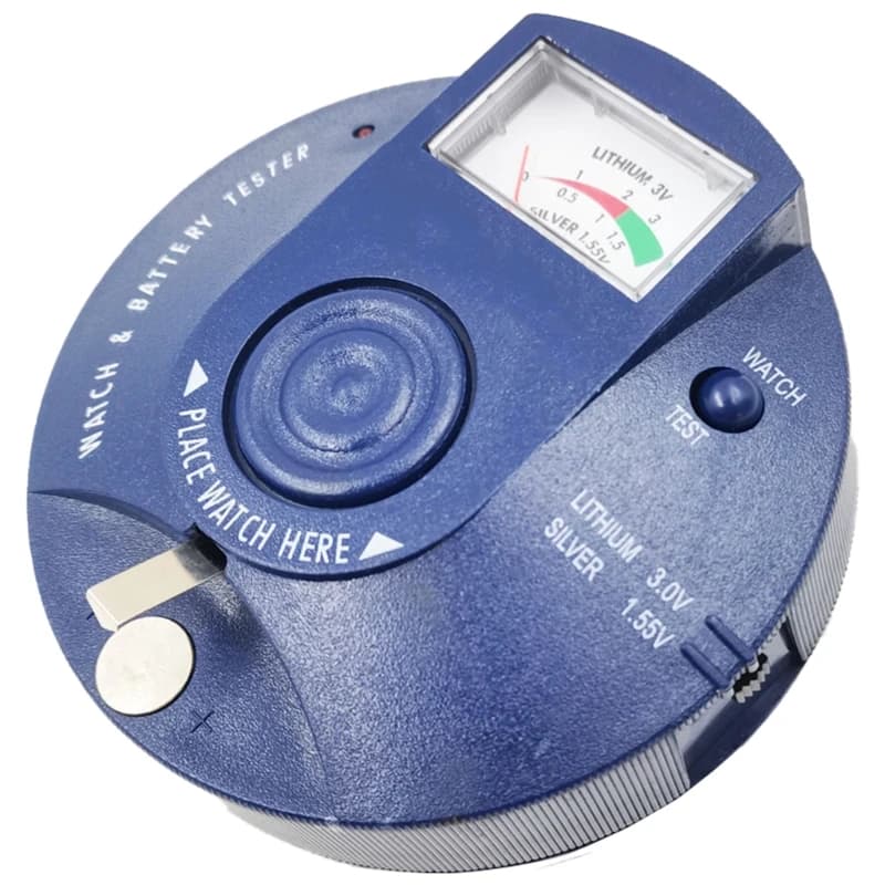 Professional Button Cell Checker, Quick Testing 1.5V And 3V Batteries Analyzer, For Watch Horology Enthusiasts DropShipping