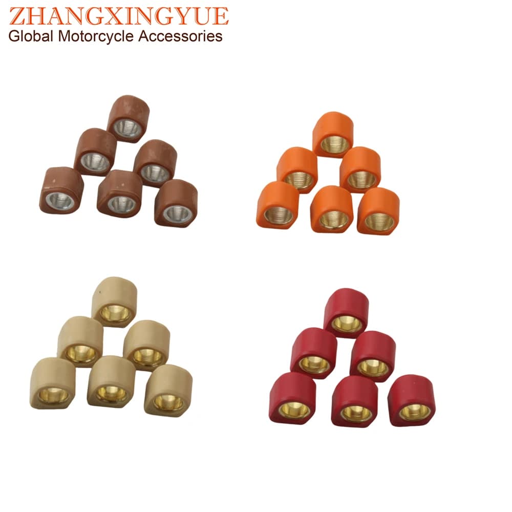 Racing Variator Roller Set 16x13mm 4g 5.5g 6g 7g For Gilera Easy Moving 50 1995-1996 Typhoon 50cc 1994-1997 Scooter