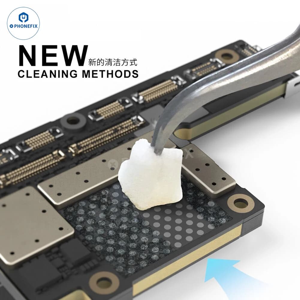 MIJING Nano Cleaning Sponge Strong Absorption Force No Floc or Residue Sponge for Motherboard PCB Components Cleaning Repair