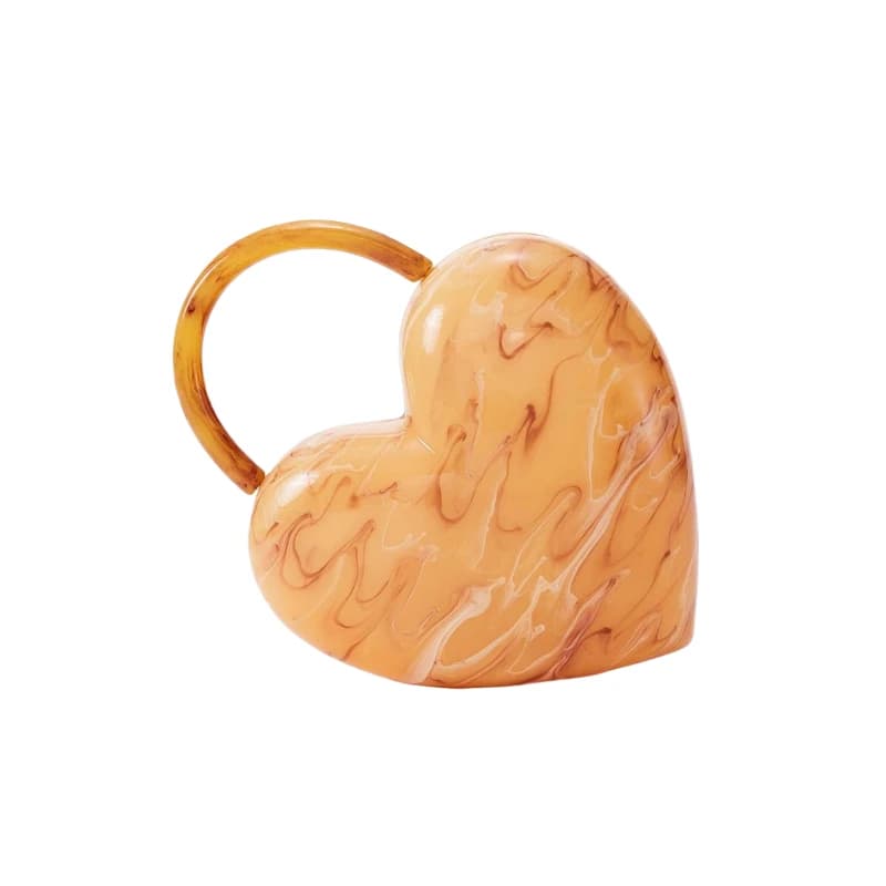 Summer Fashion Handbag Love Evening Bag Acrylic Vintage Womens Handbags Milky White Women's 2024 Bags Korean Designer New Hobo