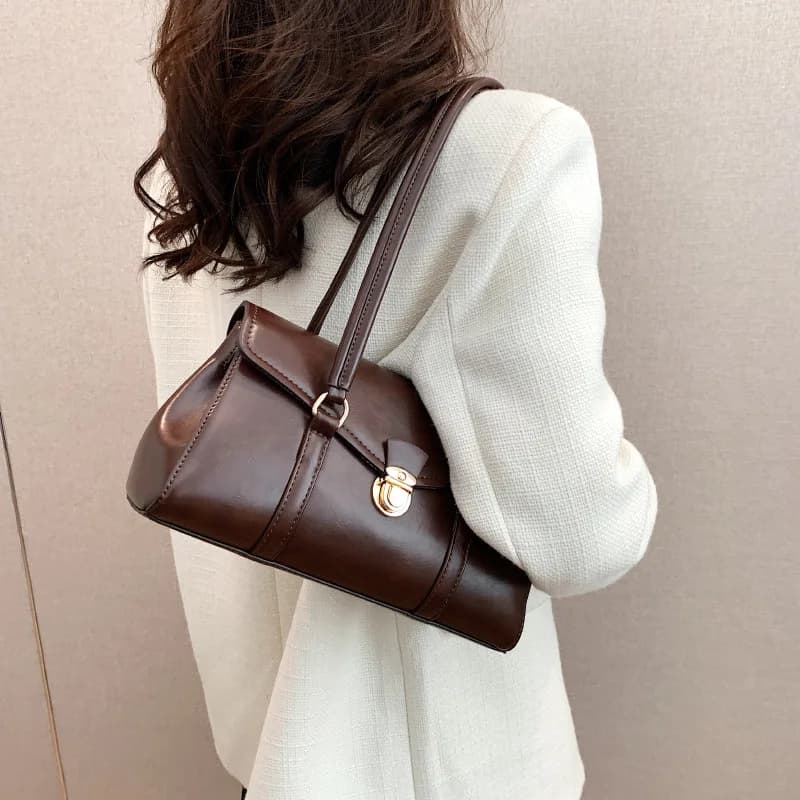 Luxury Designer Underarm Bag for Women's 2024 Spring New Commuter Handbags Elegant Fashion Shoulder Bag Red Wedding Tote Bag