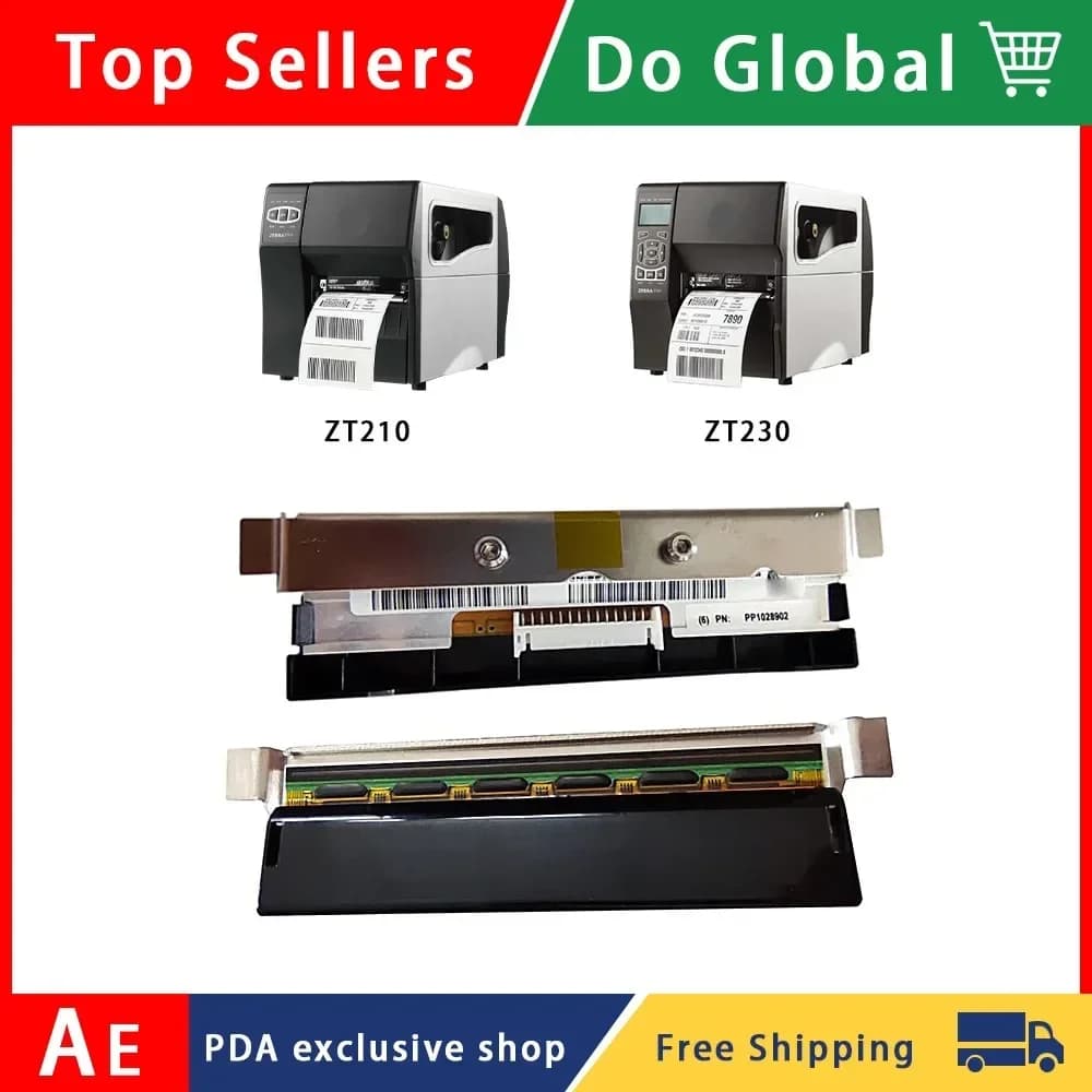 P1037974-010 203dpi Thermal Printhead  for Zebra ZT210 ZT220 ZT230 Printer