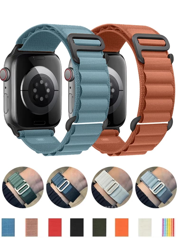 Original Alpine Strap for Apple watch Ultra 3 Band 49mm 45mm 44mm 41mm 42mm 40mm bracelet correa iwatch series 11 10 9 8 7 SE 6