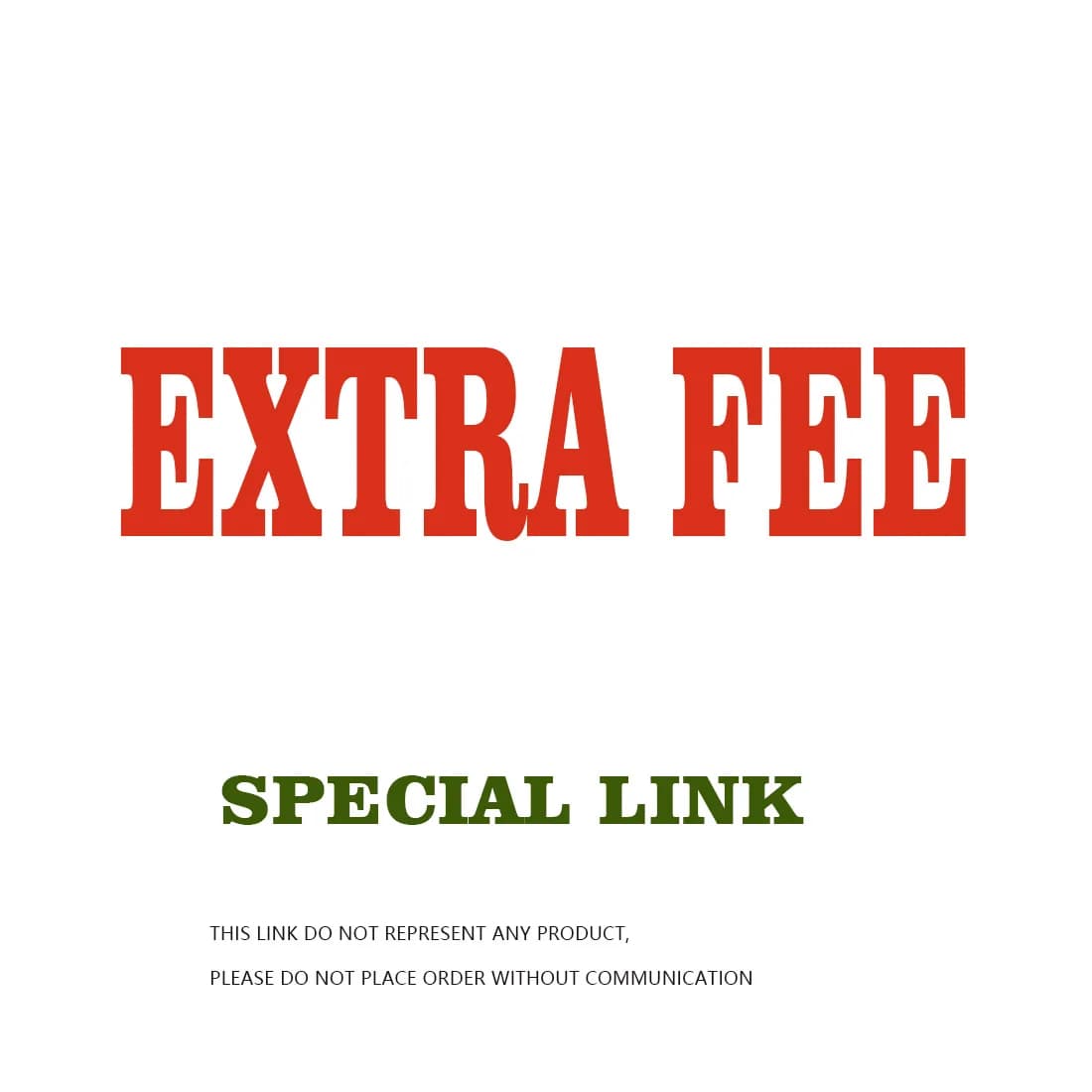Extra Fee (such as shipping fee, the fee for the items) Pay Attention to Your Address Carefully !!!!!!!!!!!!