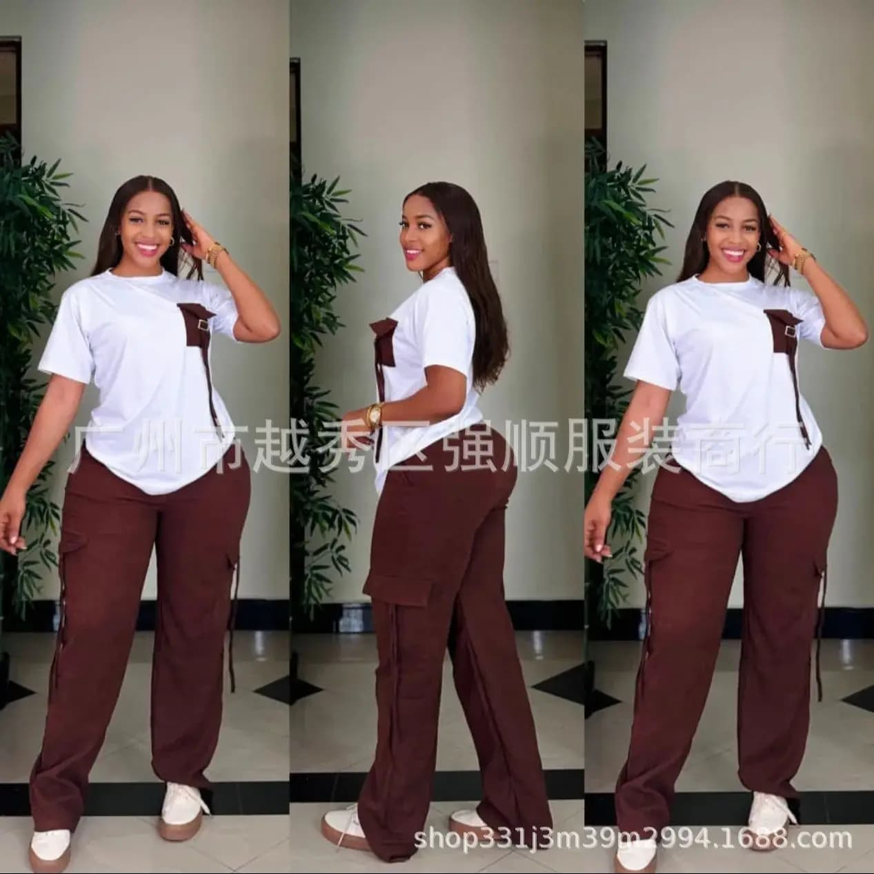 2 Pieces Women's Sets 2025 Spring Summer Letter Print Pullover Suit Tops And Pants Suits Two Piece Set Tracksuit Outfit