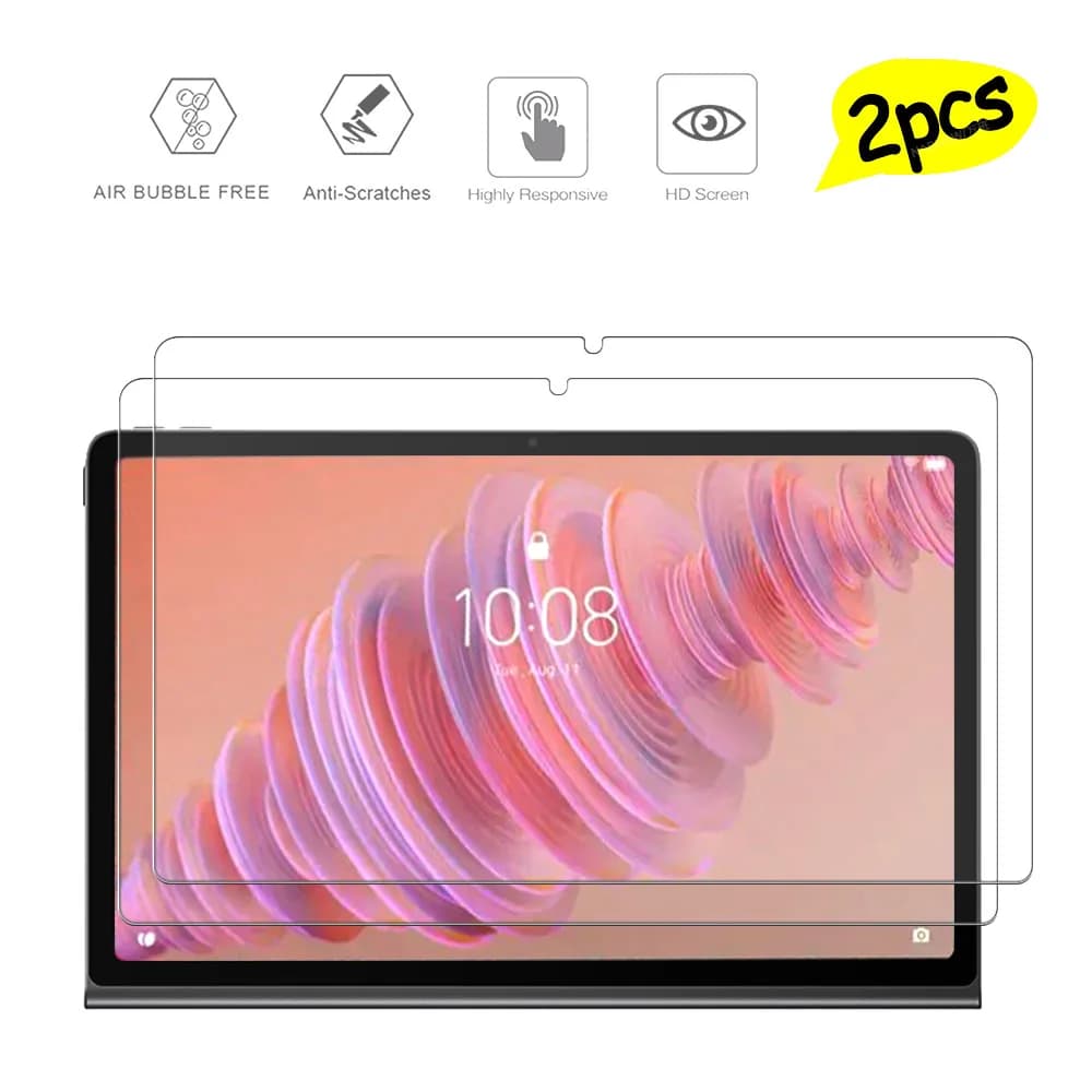 2 Pieces Clear Scatch Proof Screen Protector HD Tempered Glass For Lenovo Tab Plus 11.5 inch 2024 Screen Protective Hard Film