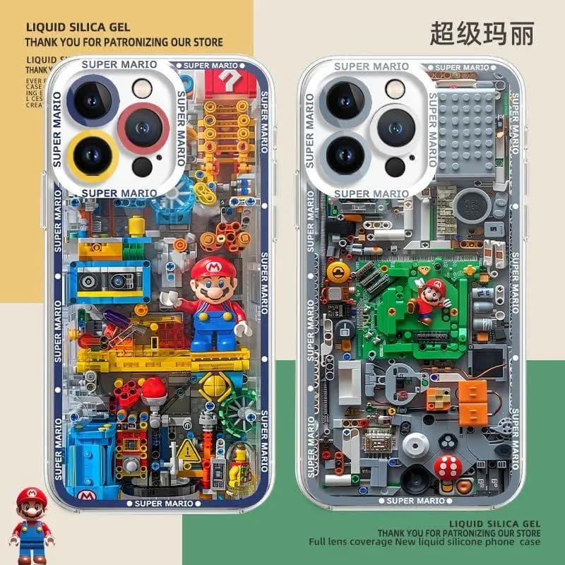 Super Mario Bros Game Phone Case for Xiaomi Redmi Note 13 14 Pro Plus 5G 12 4G 12S 13C 12C 10C 11 10 10S 11S 9S 9 8 A3 Cover