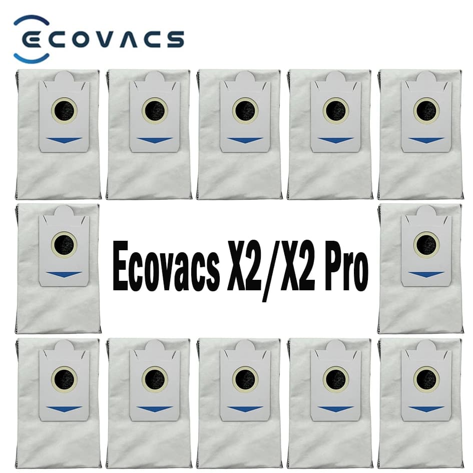 Dust bags For Ecovacs Debot X2 / X2 omni / X2 Pro / t30s pro Robot Vacuums bag Accessories Garbage Bag Replaceable Spare Parts