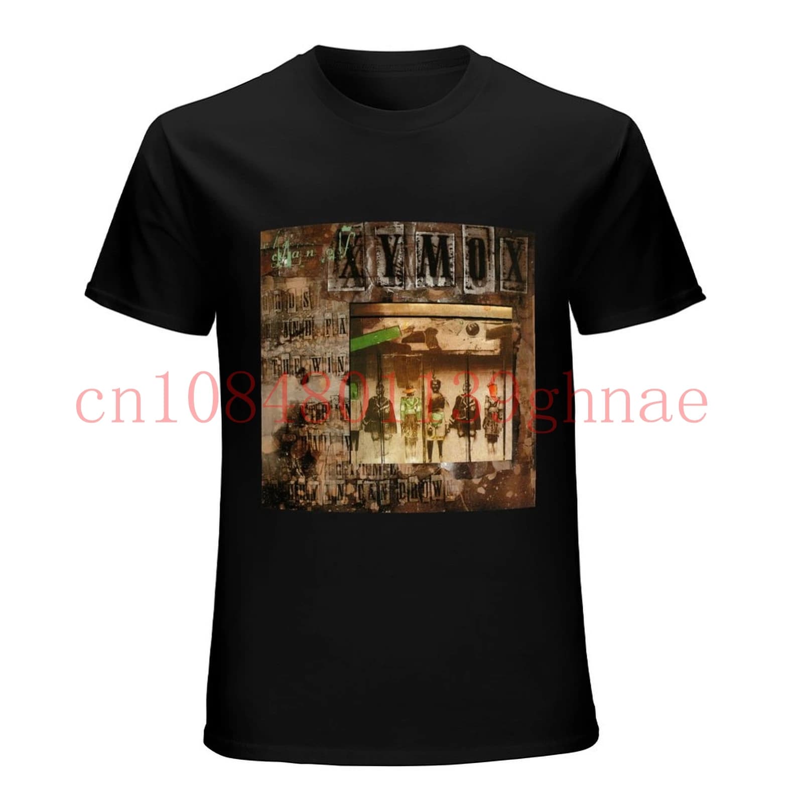 Anna G Young Clan of XYMOX Men Crew Neck Short Sleeve Fashion T Shirt