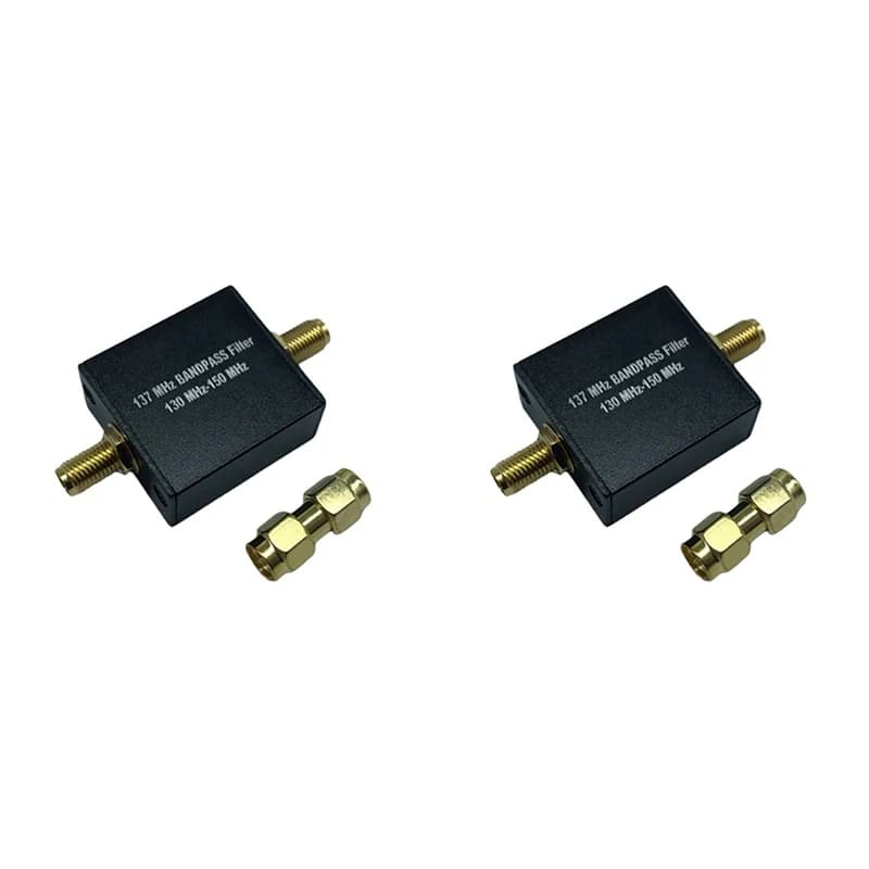 2X 137Mhz Filter Bandpass Filter Special For Weather Satellite