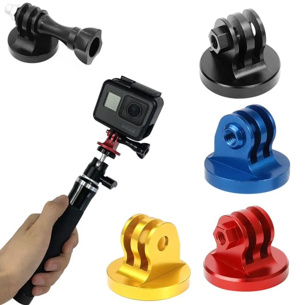 Sucker Stabilizer For Gopro 1/4 Thread Adapter Sports Camera Accessories Tripod Adapter Tripod Mount Adapter Tripod Mount Base