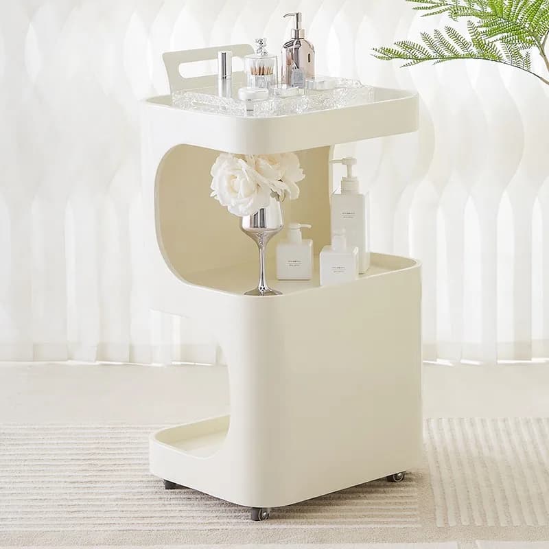 Mobile Cart Trolley Beauty Salon Wheels Storage Station Furniture Removable Manicure Support Roulette Cosmetic Helper Tool