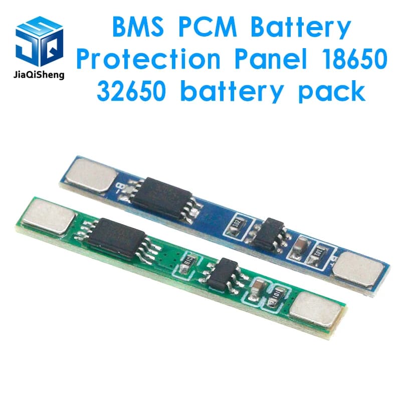 1/5/10PCS 1S 3.2V 3.7V 3A LiFePO4 / Lithium Li-ion BMS PCM Battery Protection Board Pcm For 18650 32650 Battery Packs