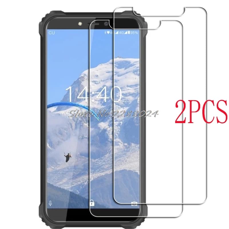 2PCS Oukitel WP5 Pro Tempered Glass Protective ON WP5Pro 5.5" Screen Protector Film Phone Cover