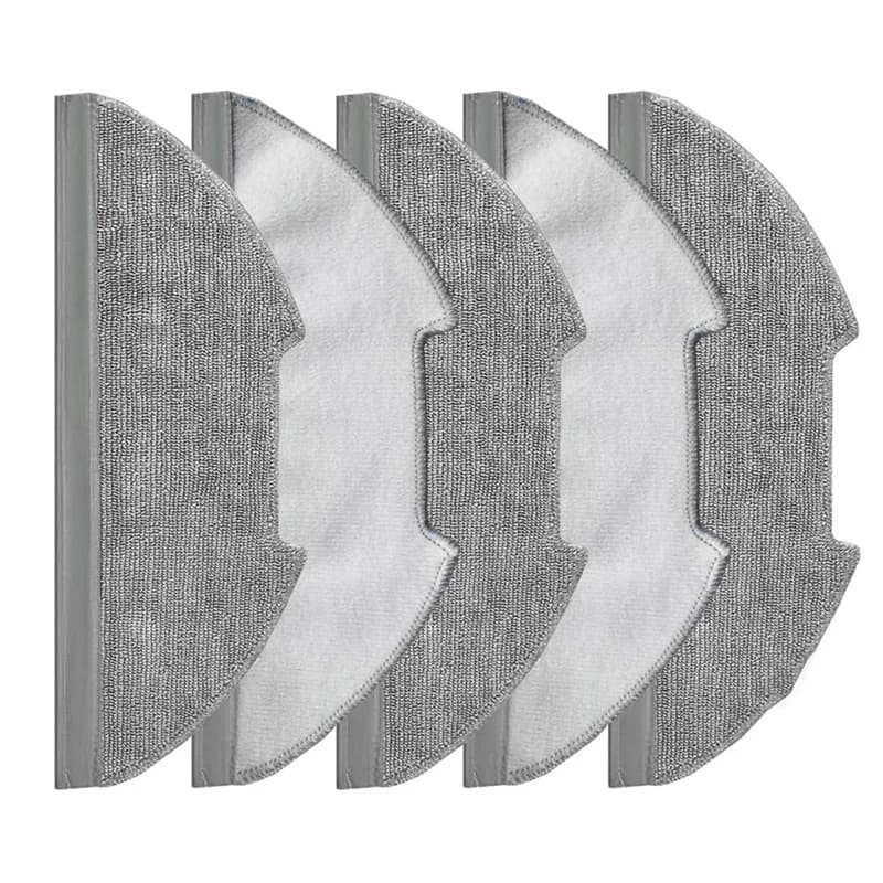 5PCS Replacement Part Accessories Fit For Eureka E10s Robot Vacuum Cleaner 5 Mop Pads