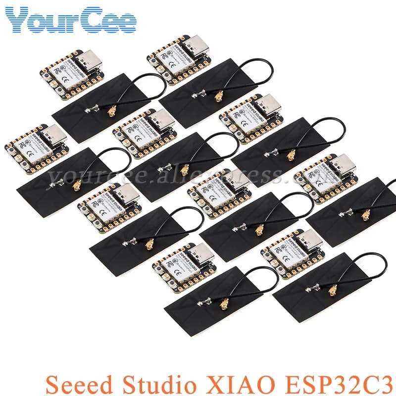 10pcs/1pc Seeed Studio XIAO ESP32C3 BLE WIFI Wireless Development Board Module ESP32 ESP32-C3 Tiny MCU 4MB For Arduino ESP32C6