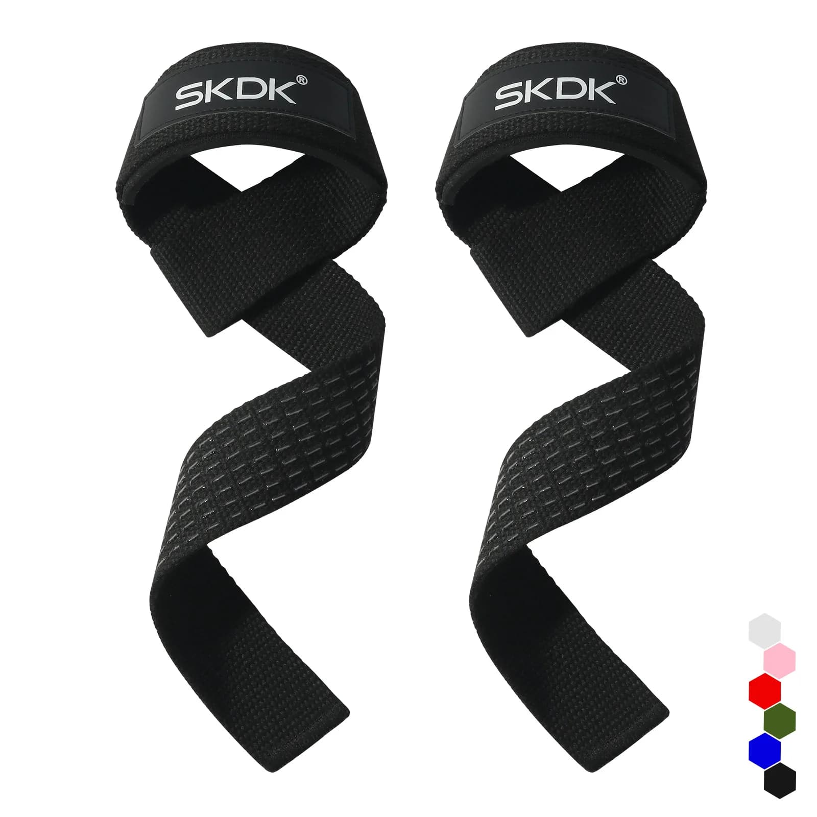 2PC/2PAIR  Sports Booster Belt Grip Belt Fitness Pull-up Bars Pull-ups Silicone Non-slip Wear-resistant Deadlift Belt