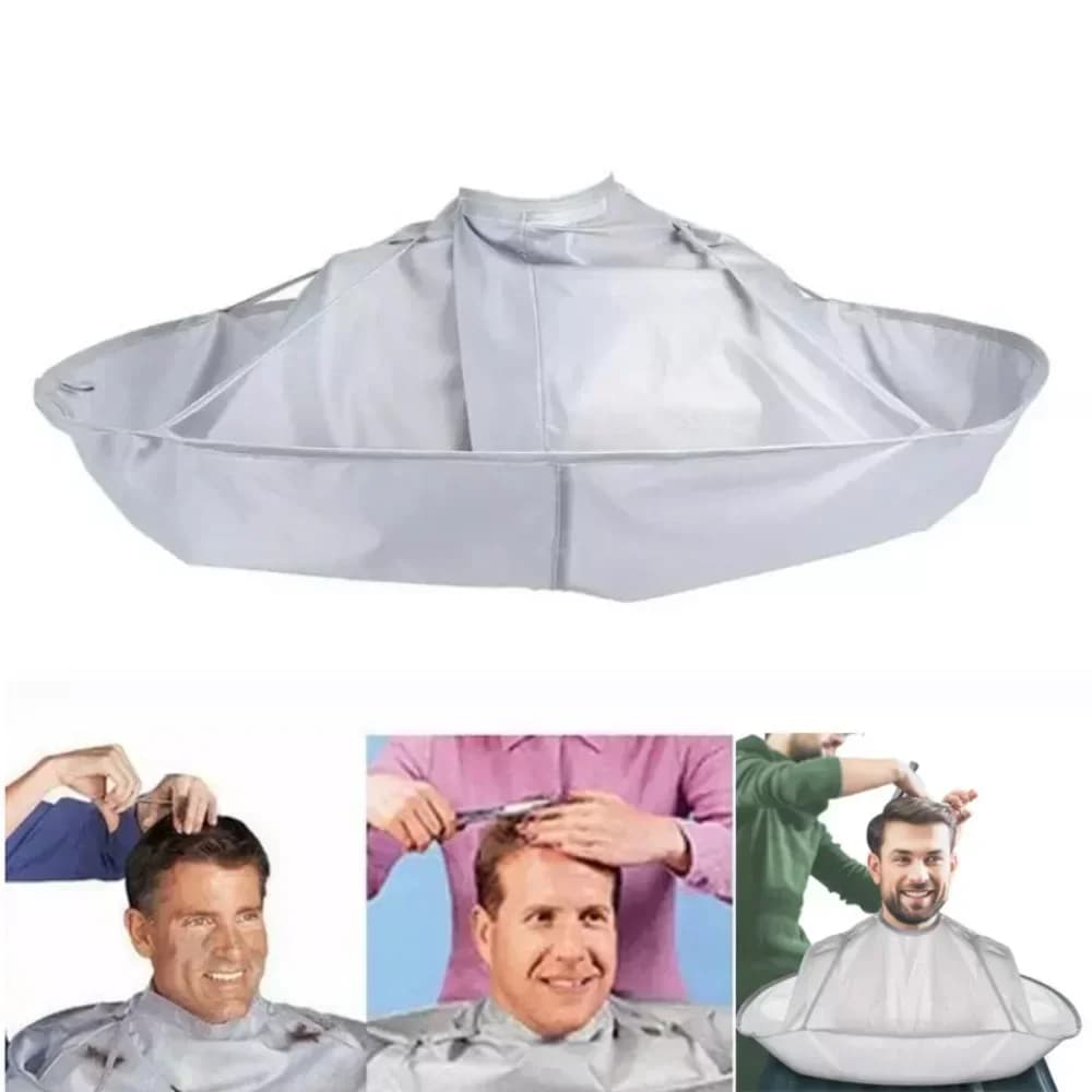 Heallor Cutting Cloak Wrap Hair Shaving Apron Hair Cutting Cloak Umbrella Capes Household Cleaning Protecter Hair Barber Gown Co