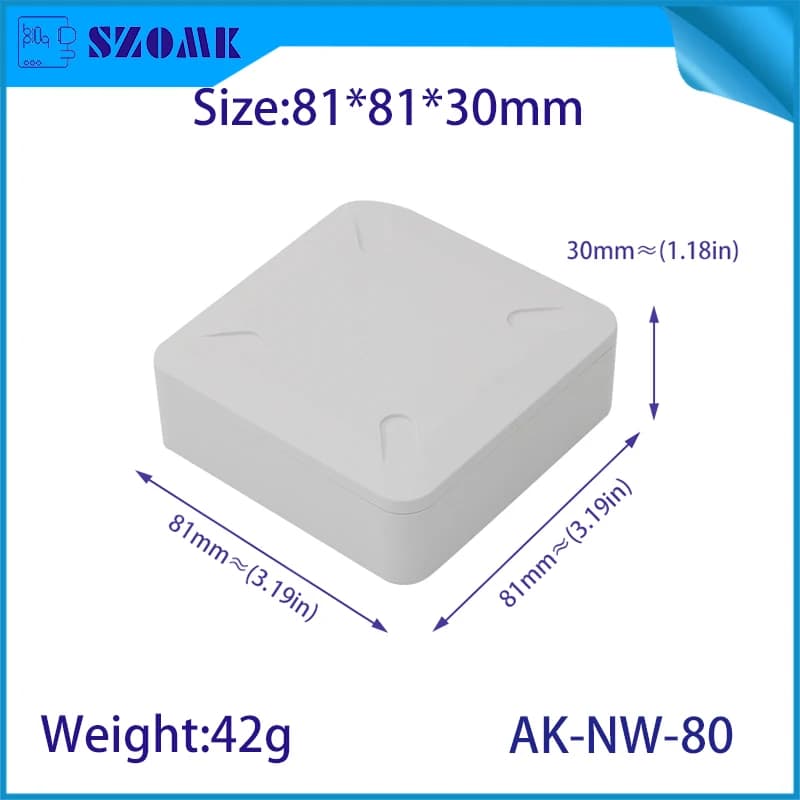 SZOMK housing for electronics abs plastic material plastic wifi router enclosure network