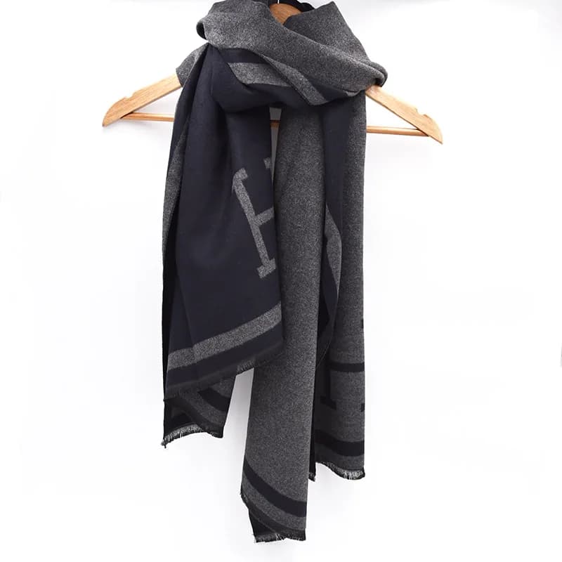 HNHF Bolero Hijab Winter Men Adult Cashmere Outdoor Keep Warm Wraps Pashmina Scarf Good Selling